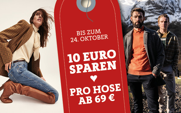 Hosentage 10 Euro sparen