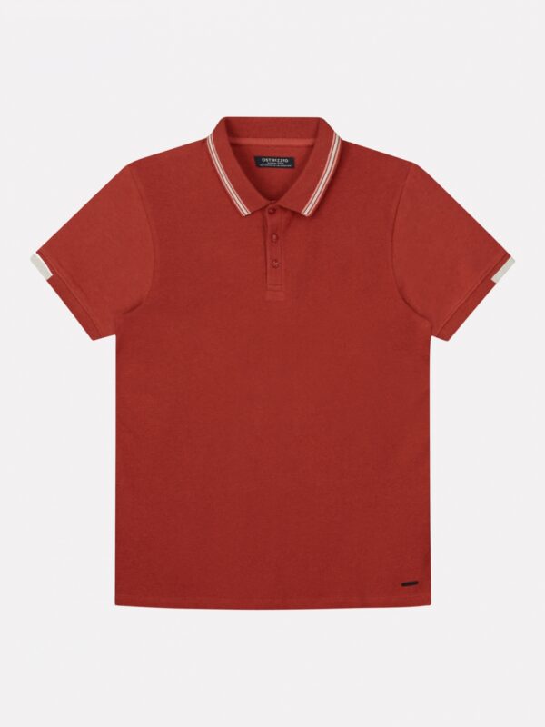 Dstrezzed Polo s/s Popcorn Melange