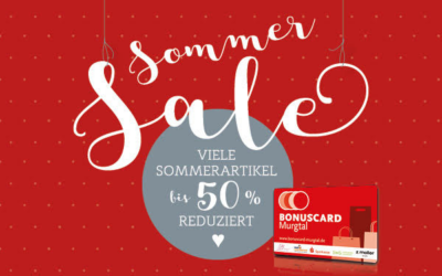 Sommer-Schluss-Verkauf