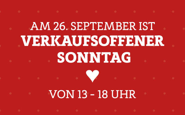 Verkaufsoffener Sonntag, 10.11