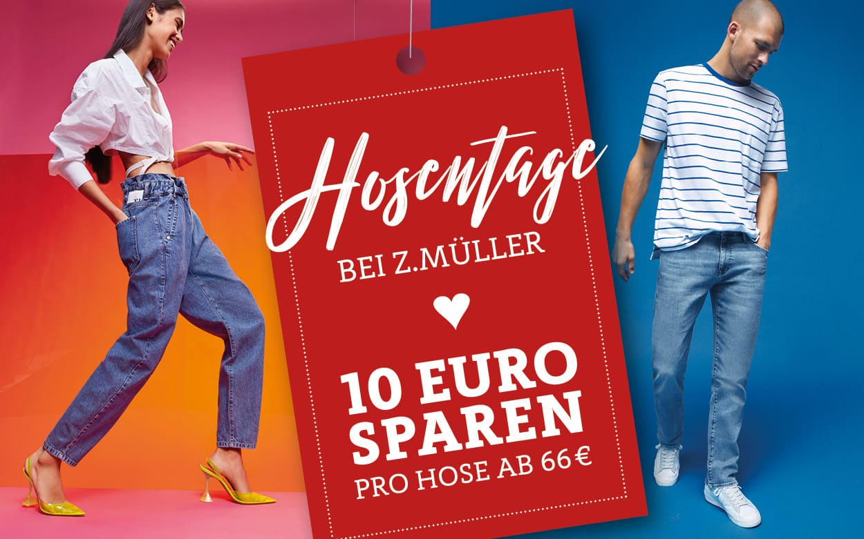 Hosentage 10 Euro sparen