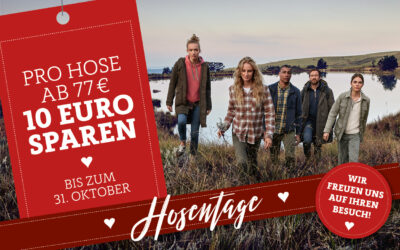 Hosentage – 10 € sparen