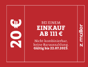 Gutschein 20 €
