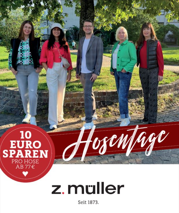 Hosentage Anzeige WO Hosentage 10 Euro sparen