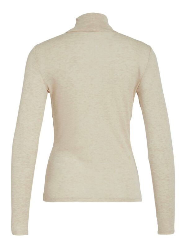 Vila leichter Rollkragenpullover VIJOLINA ROLL NECK L/S FITTED TOP – Bild 2