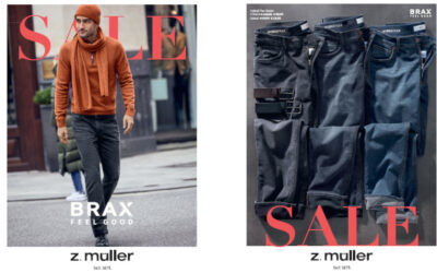 BRAX-Zeitungsbeileger “SALE”