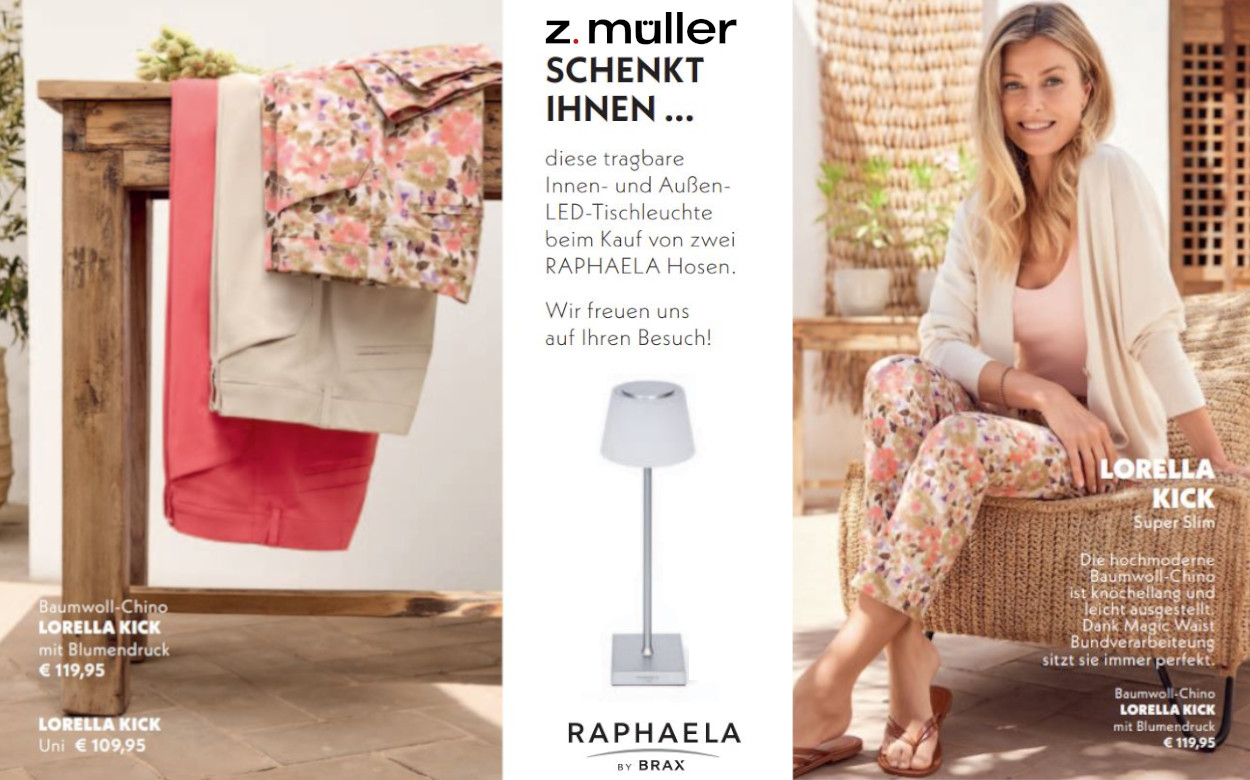 Newsletter Raphaela Geschenk Strandtuch Brax