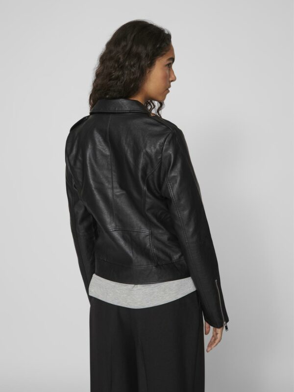 Vila Lederjacke VICARA COATED JACKET - NOOS – Bild 3