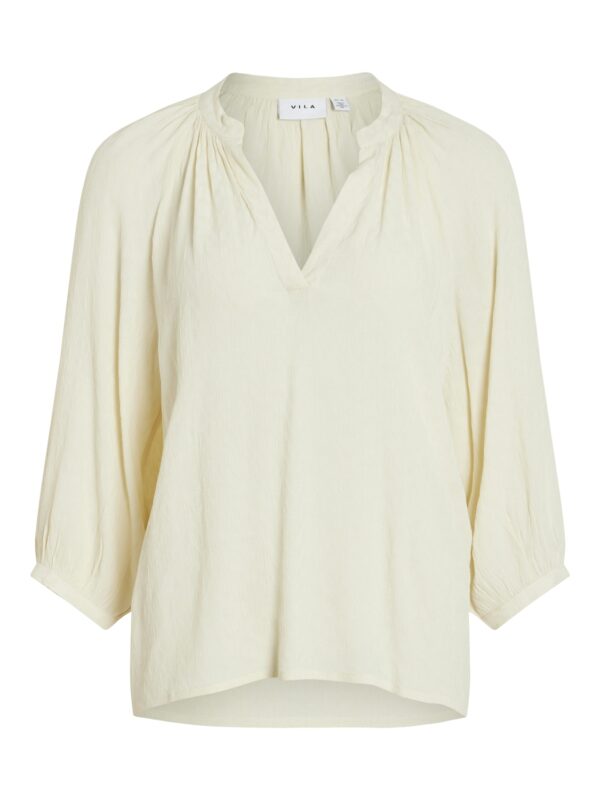 Vila Bluse VIJEANA V-NECK 3/4 TOP/R