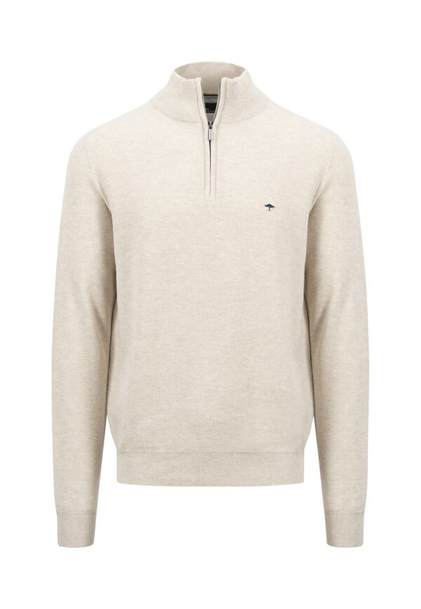 Fynch Hatton Pullover Troyer-Zip, Structure
