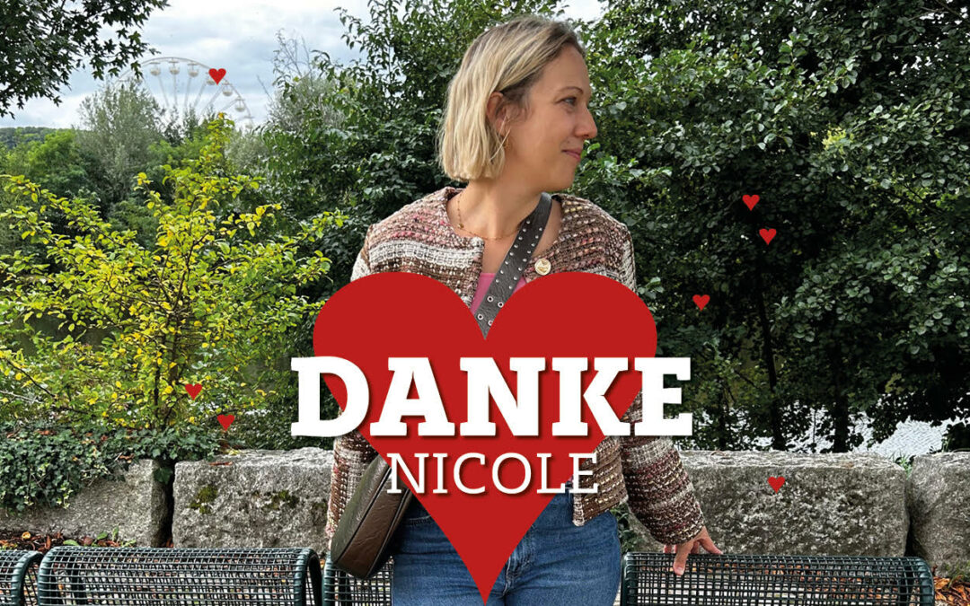 Vielen Dank, liebe Nicole