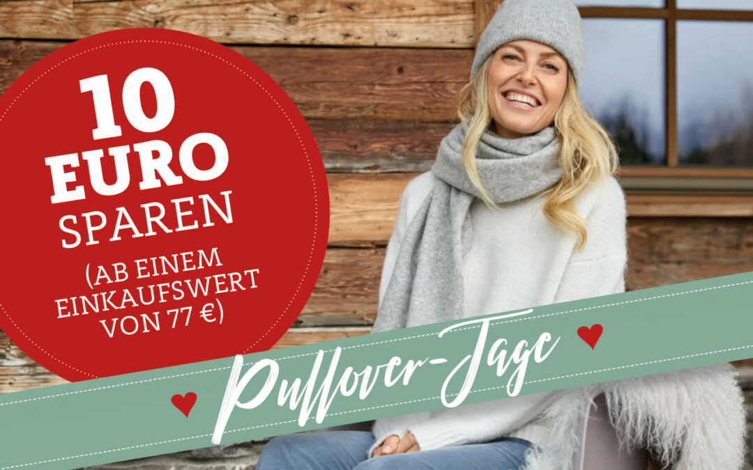 Kuschlige Pullover-Tage