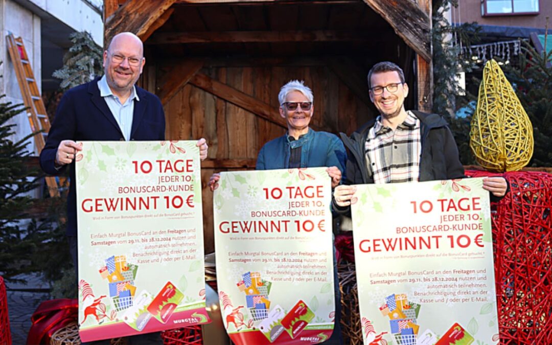 10 Tage – 10 € – Jeder 10. Bonuscard-Kunde