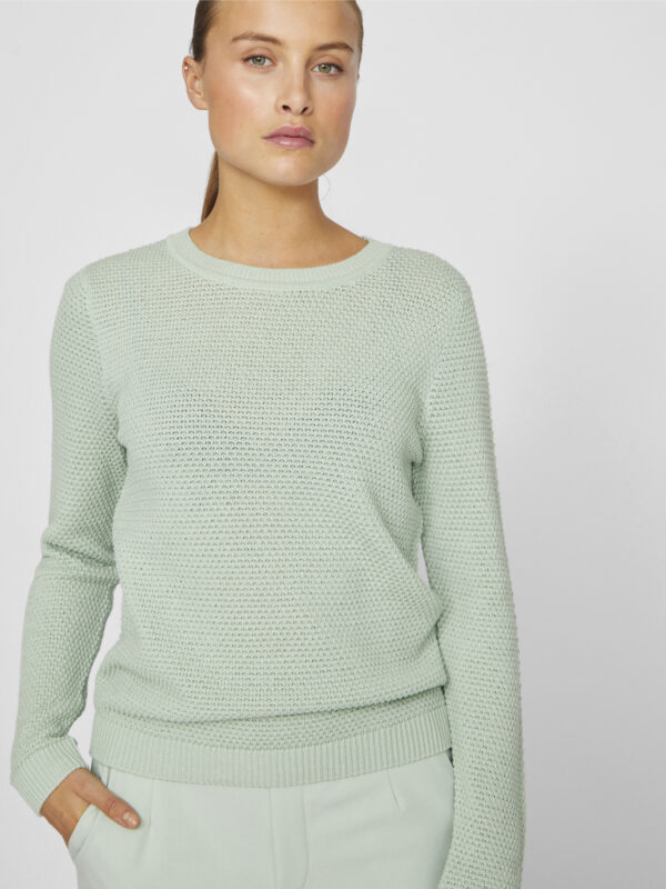Vila Pullover VIDALO O-NECK L/S KNIT TOP- NOOS – Bild 2