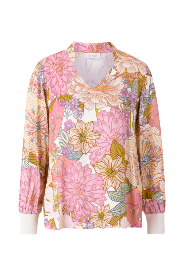 Rich & Royal Bluse Printed blouse