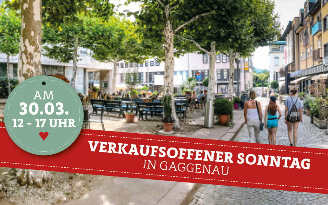 Verkaufsoffener Sonntag in Gaggenau