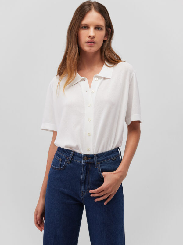 Mavi Pullover SHORT SLEEVE POLO CARDIGAN – Bild 2