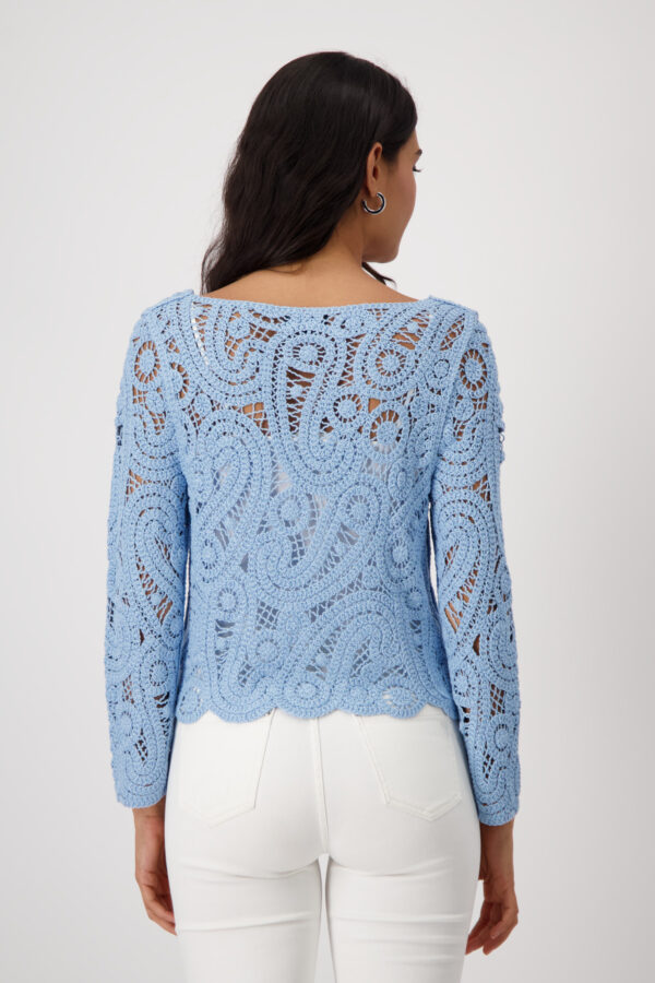 Monari Pullover, spring water – Bild 3