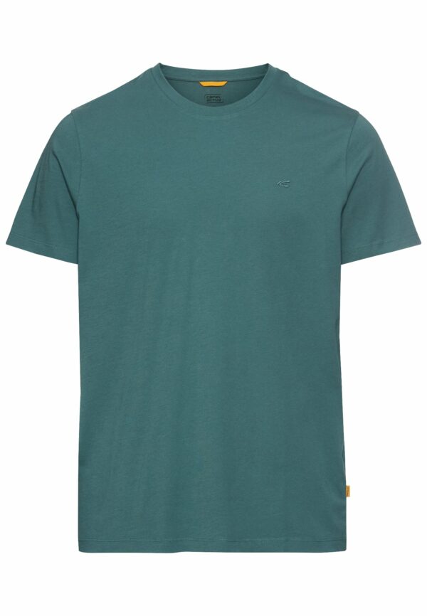 CAMEL Basic T-Shirt aus reiner Baumwolle