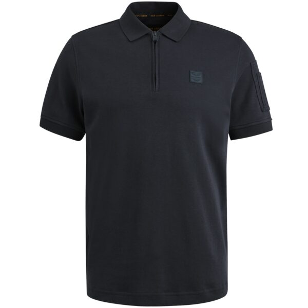 PME Legend Poloshirt interlock melange