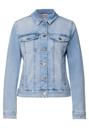 Street One Jeansjacke im Bleached-Look