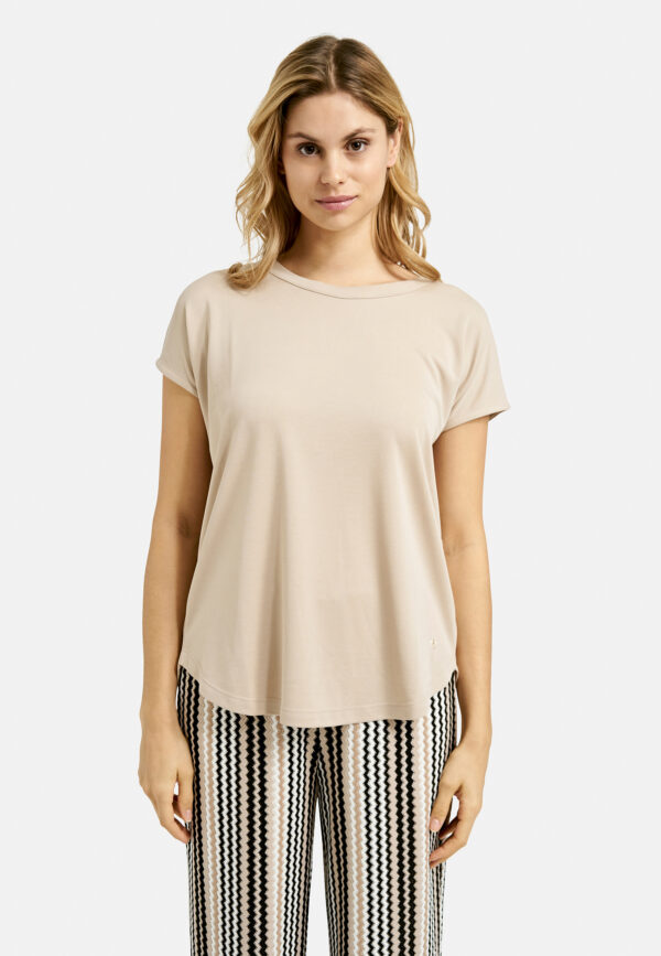 Smith & Soul T-Shirt Modal Crossed Backneck – Bild 3