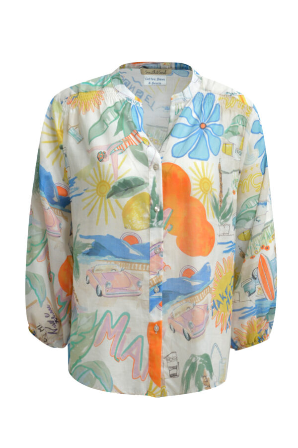 Smith & Soul Volume Slv Bluse