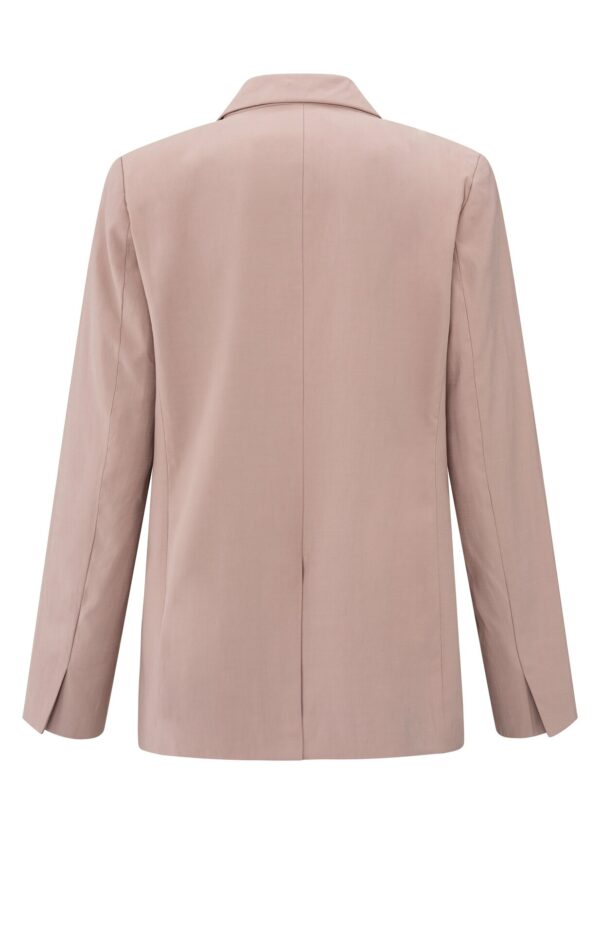 Yaya Blazer Woven loose fit blazer with sa, SOFT MAUVE PINK – Bild 2