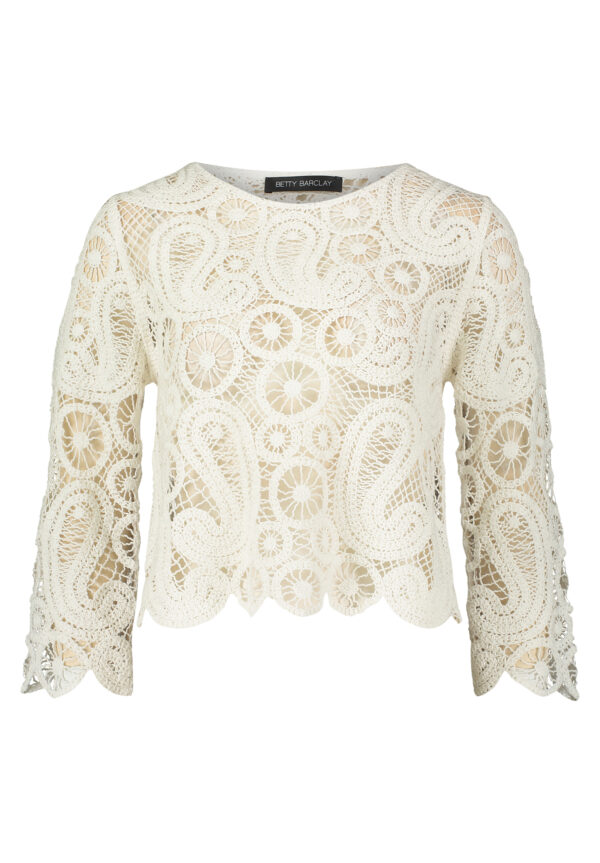 Betty Barclay Lochstrick-Pullover