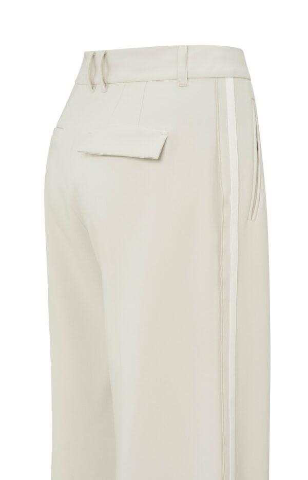 Yaya Hose Woven wide leg trousers with c, SOFT GREY – Bild 2
