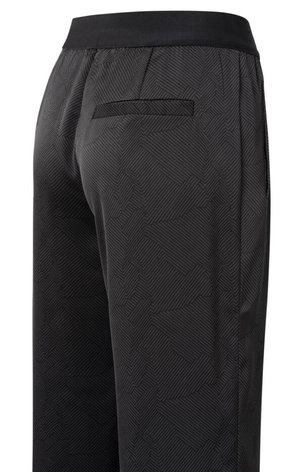 Yaya Hose Printed woven wide leg trouser, PHANTOM DESSIN – Bild 2