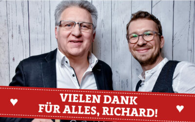 Vielen Dank, lieber Richard