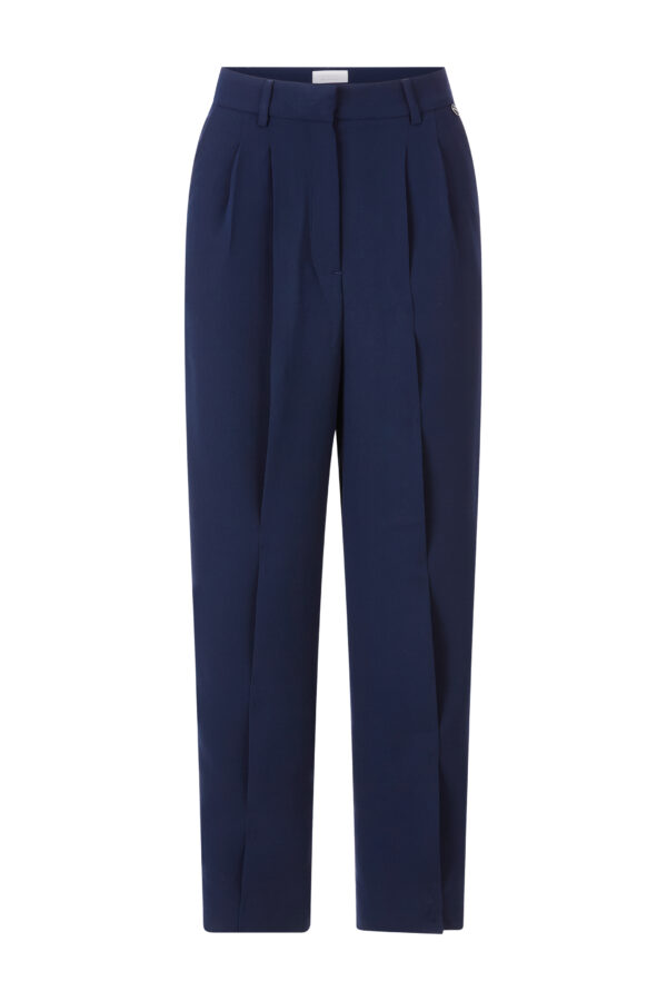 Rich &  Royal Hose Wide Leg Pleated Pants