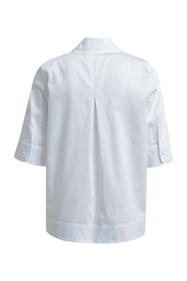 Milano Bluse Blouse w collar + half placket, 1/2 sleeve – Bild 2