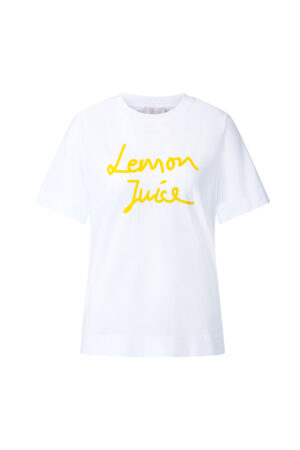 Rich & Royal Easy Fit T-Shirt Lemon Juice + Back Print