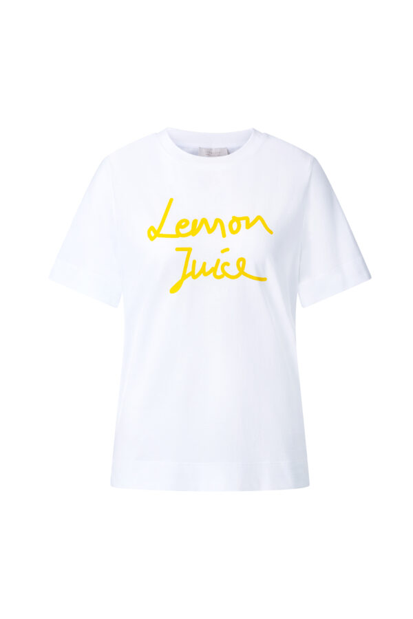 Rich & Royal Easy Fit T-Shirt Lemon Juice + Back Print