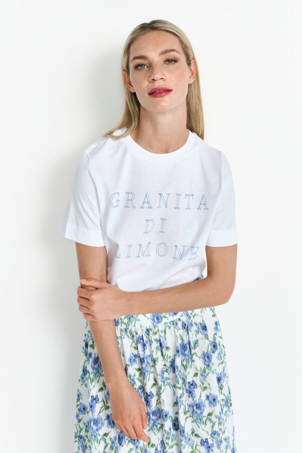 Rich & Royal Easy Fit T-Shirt Granita Di Limone – Bild 2