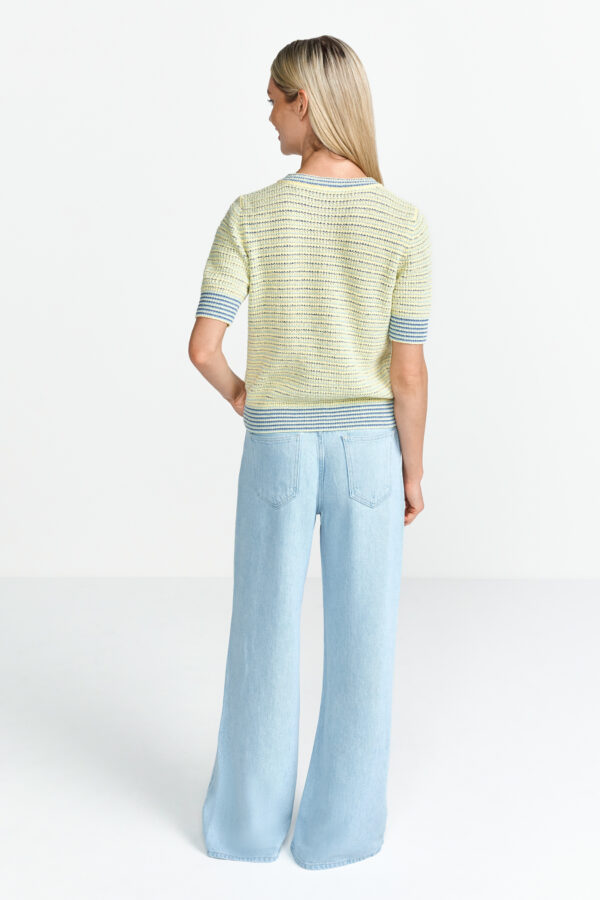 Rich & Royal Weste Striped towelling cardigan – Bild 3