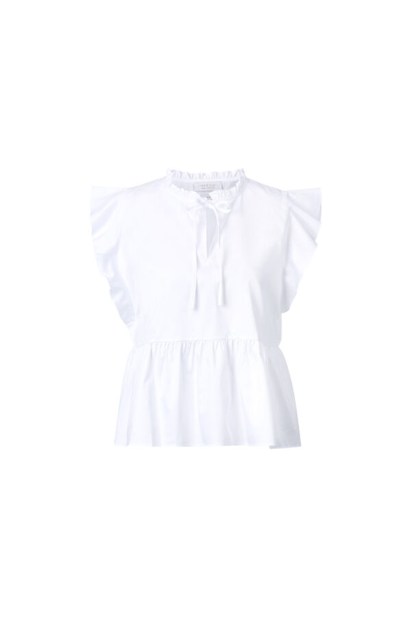 Rich & Royal Bluse with peplum