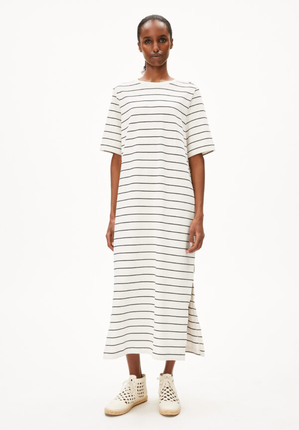 Armedangels Kleid XELINAA FINE STRIPE – Bild 2