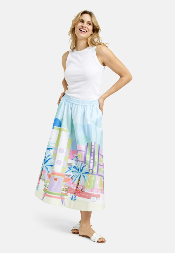 Milano Rock Midiskirt w elastic waistband – Bild 2