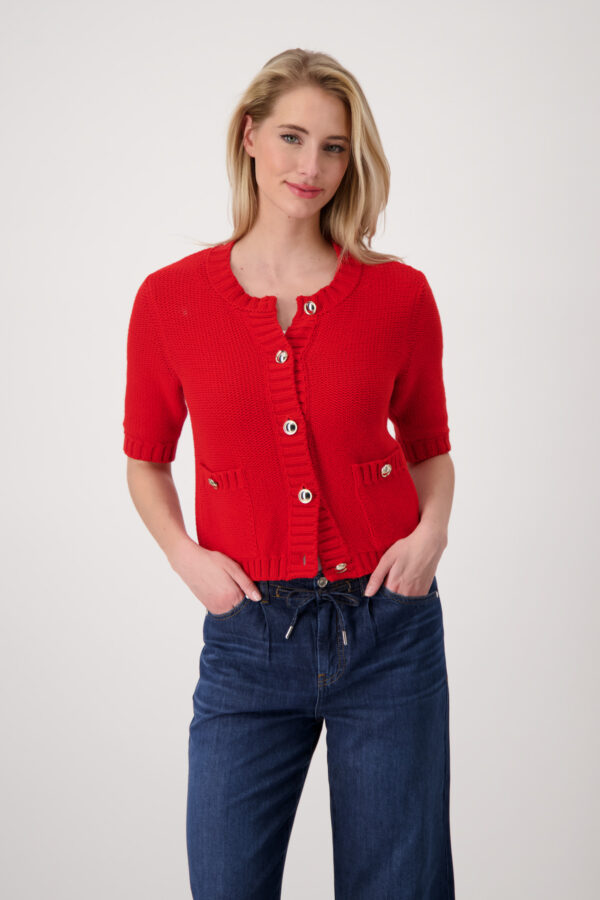 Monari Strickjacke, red – Bild 2