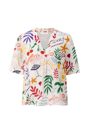 Rich & Royal Bluse Printed blouse