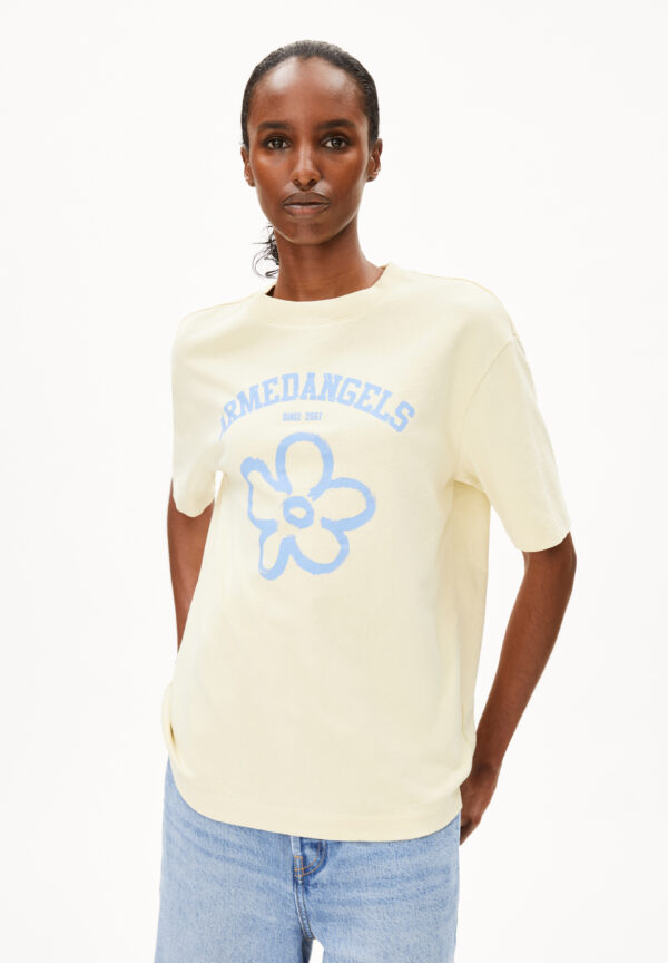 Armedangels T-Shirt TARJAA LOGO FLOWAA