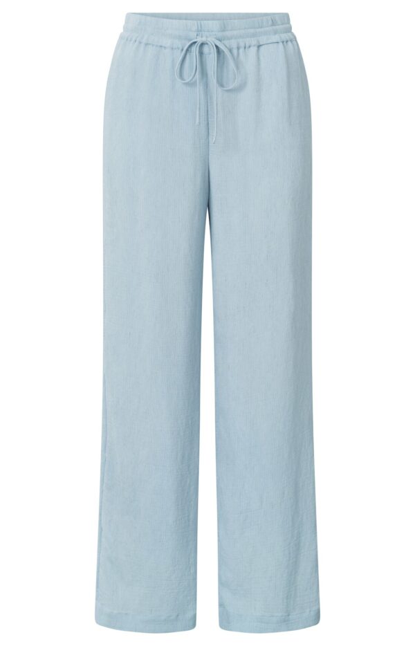 Yaya Gewebte Hose mit weitem Bein, BABY BLUE