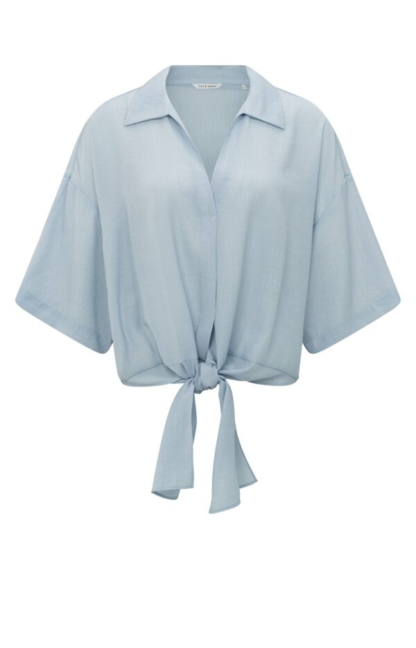 Yaya Oberteil mit Zierknoten, BABY BLUE