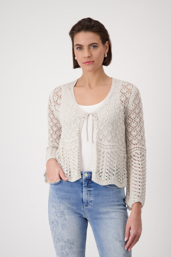 Monari Strickjacke, seashell – Bild 2
