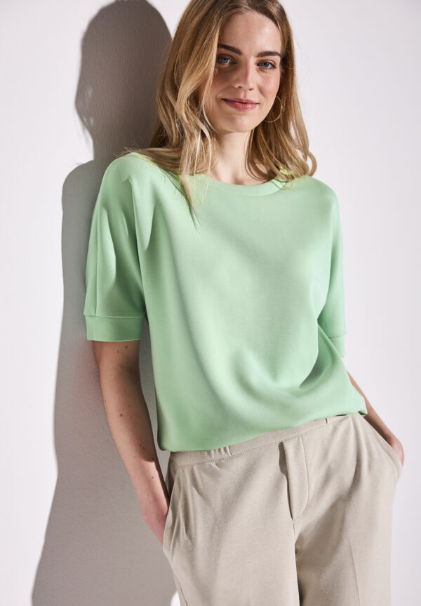 Street One Silk-Look T-Shirt – Bild 2