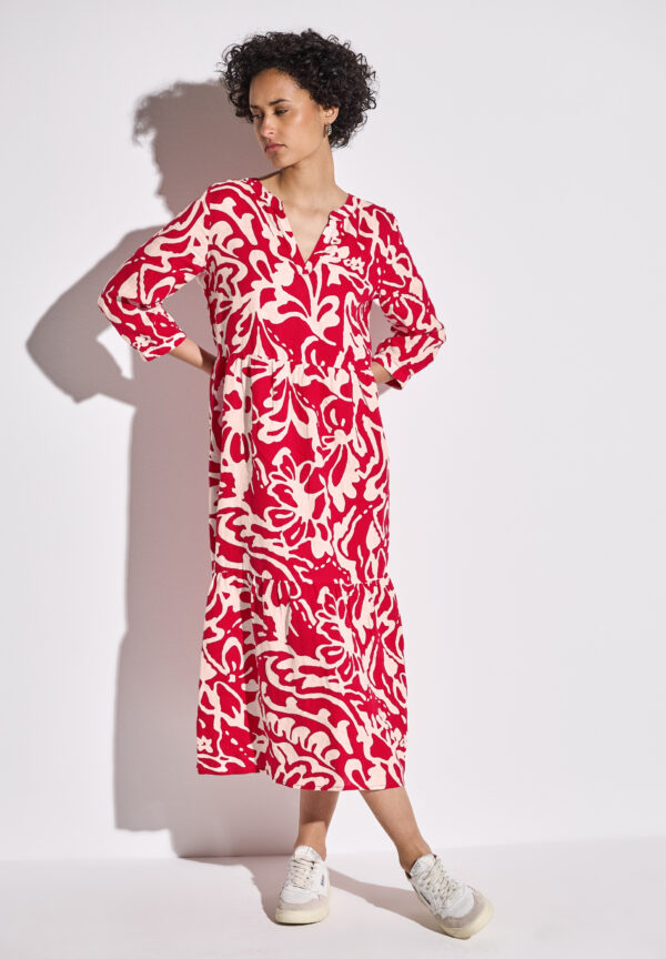 Street One Leinenkleid mit Print – Bild 2