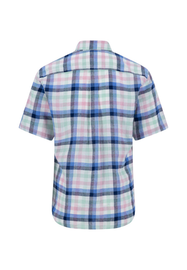Fynch-Hatton Hemd Summer Linen Check, B.D., 1/2 – Bild 2